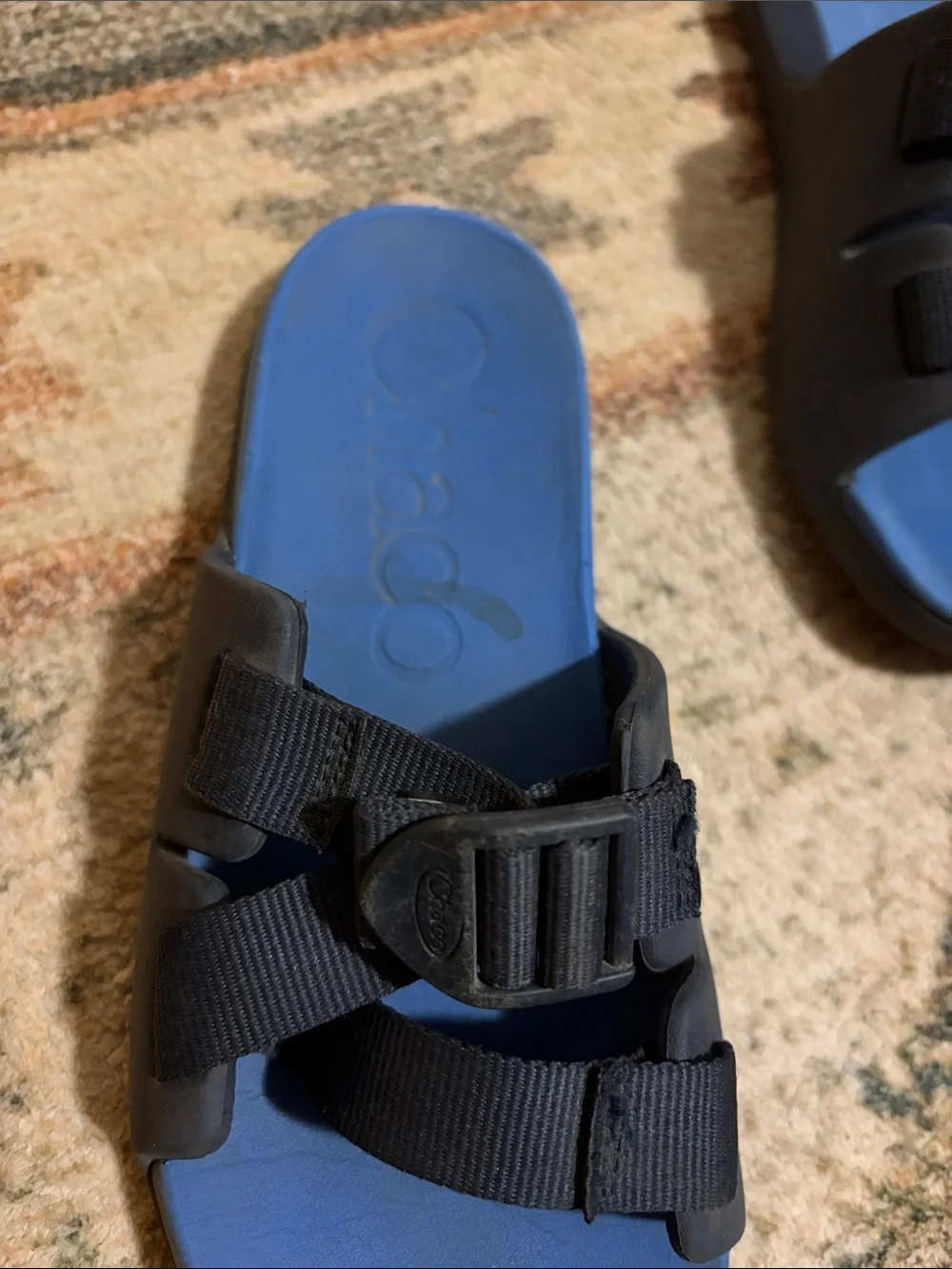 Chaco Dark Blue Slip-On Sandals